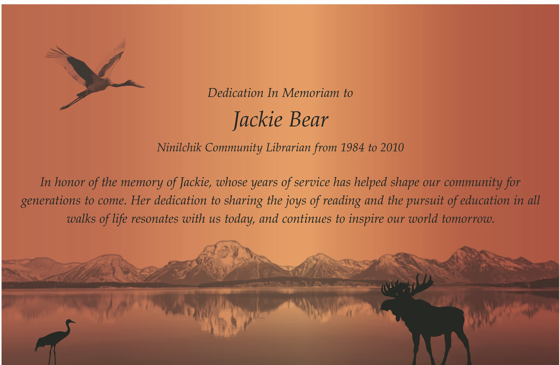 Jackie Bear Memorial Plaque